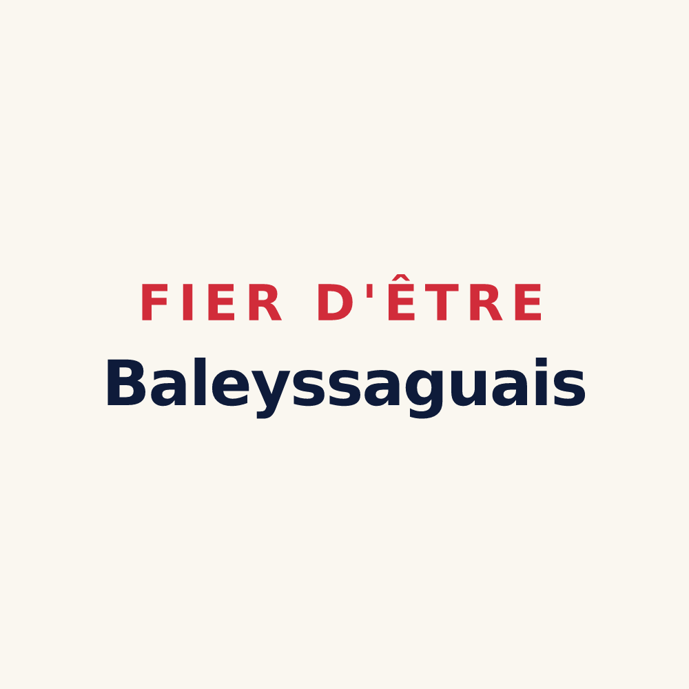 Tasse « Fier d'être Baleyssaguais » — design pour Baleyssagues