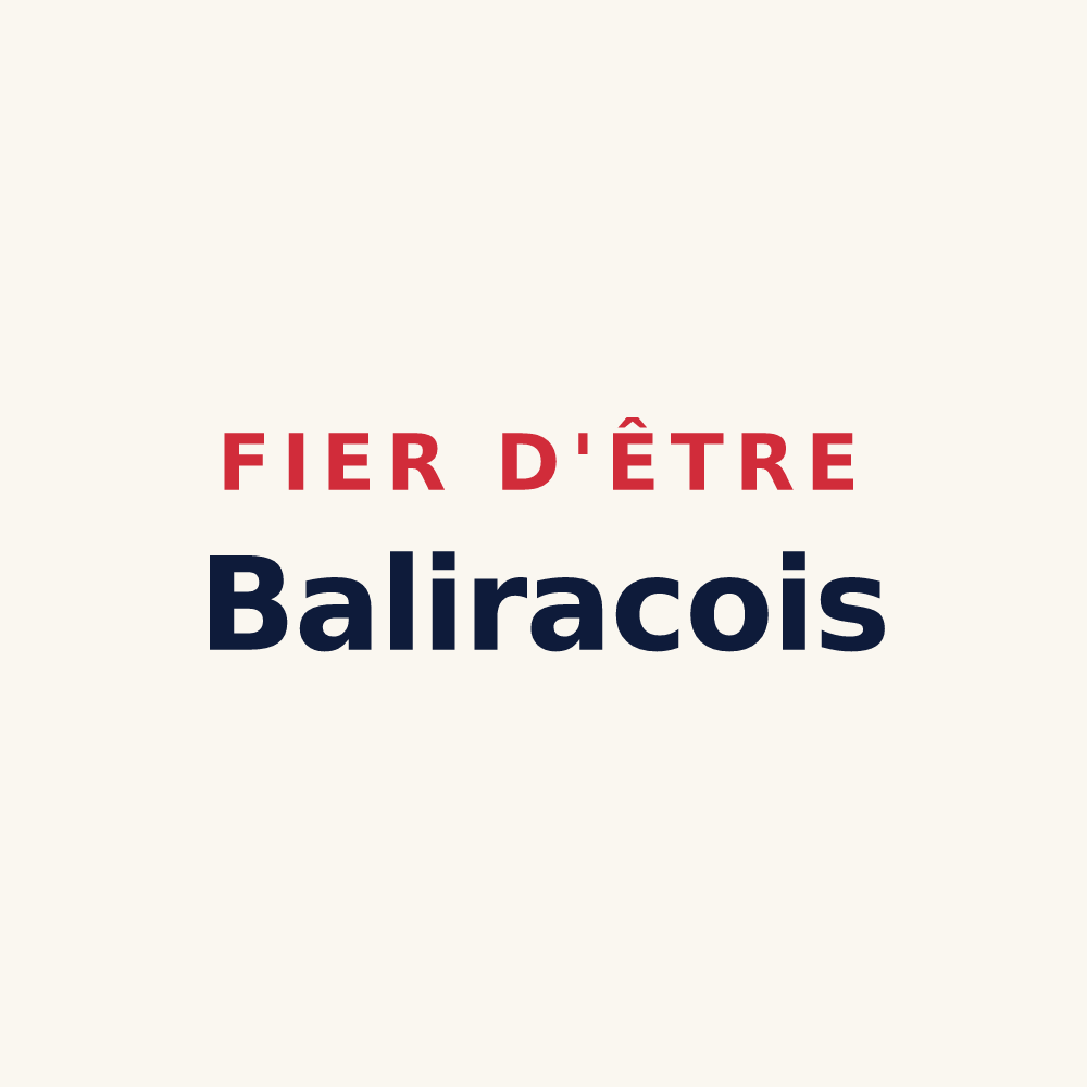 Tasse « Fier d'être Baliracois » — design pour Baliracq-Maumusson