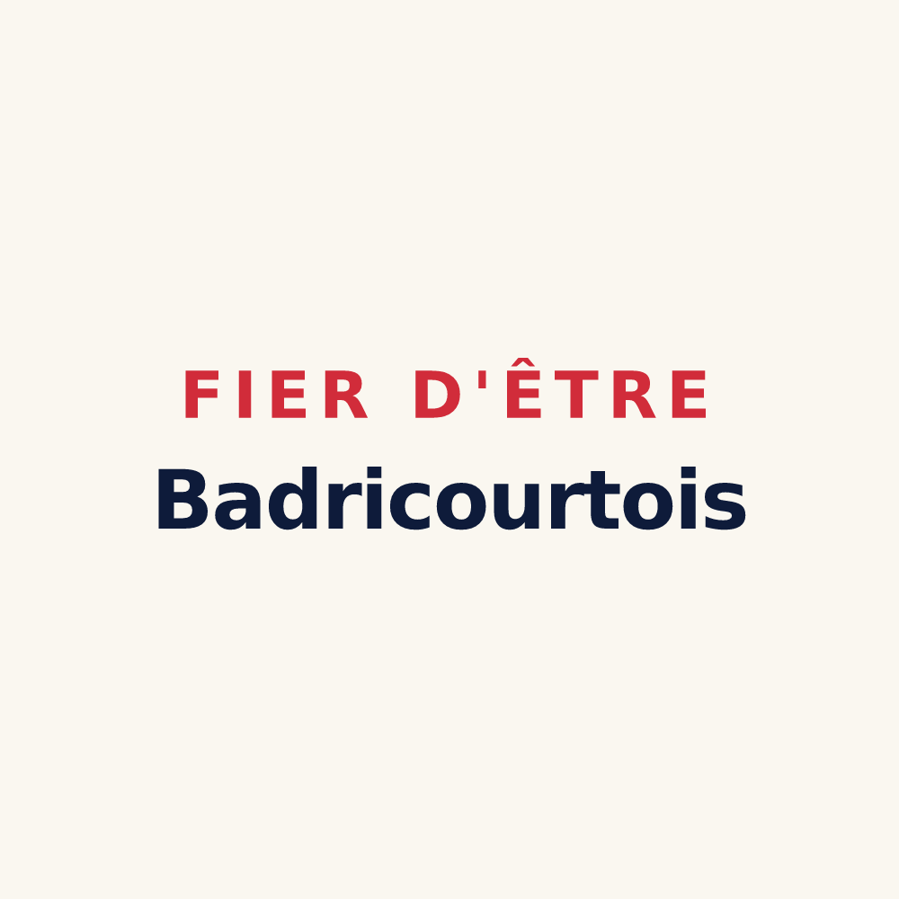 Tasse « Fier d'être Badricourtois » — design pour Ballersdorf