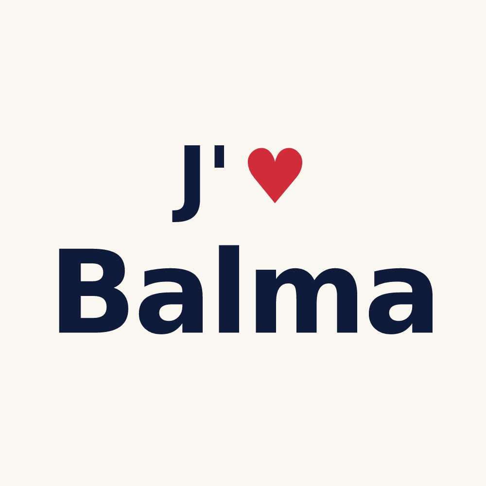 Tasse personnalisée Balma — design J'aime Balma