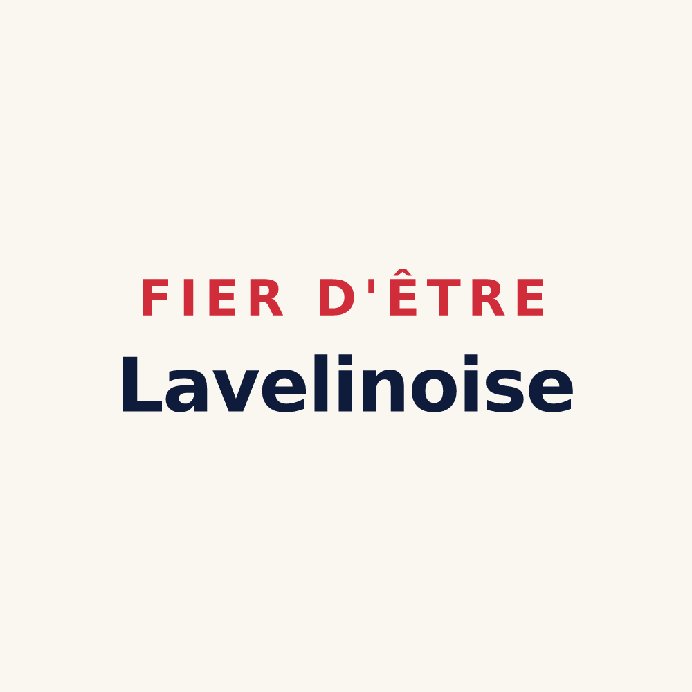 Tasse « Fier d'être Lavelinoise » — design pour Ban-de-Laveline