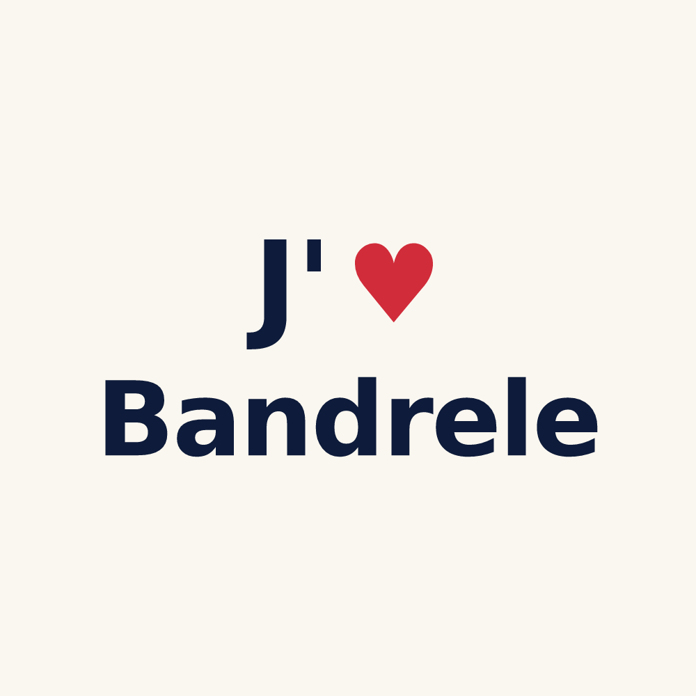 Tasse personnalisée Bandrele — design J'aime Bandrele