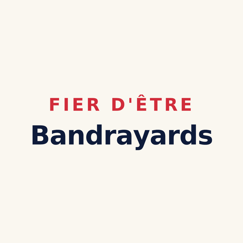 Tasse « Fier d'être Bandrayards » — design pour Bannans