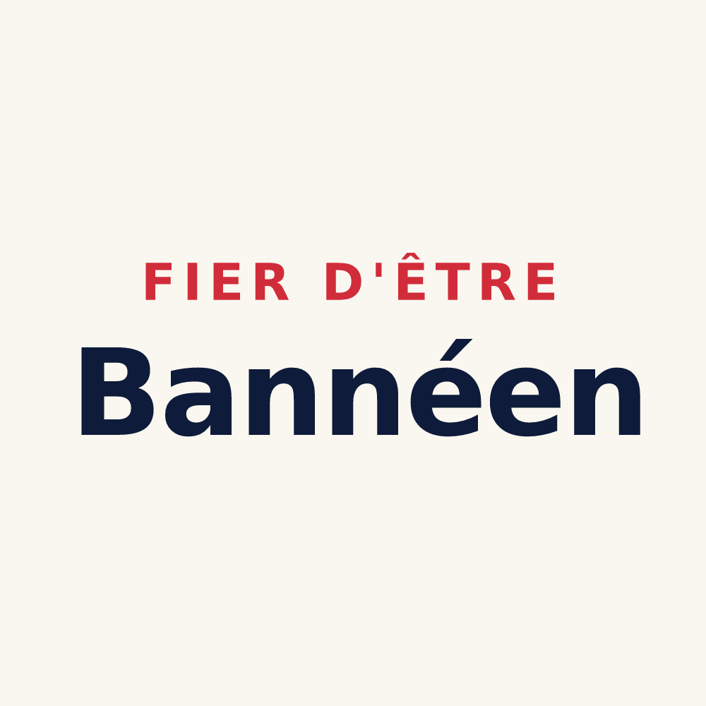 Tasse « Fier d'être Bannéen » — design pour Bannes
