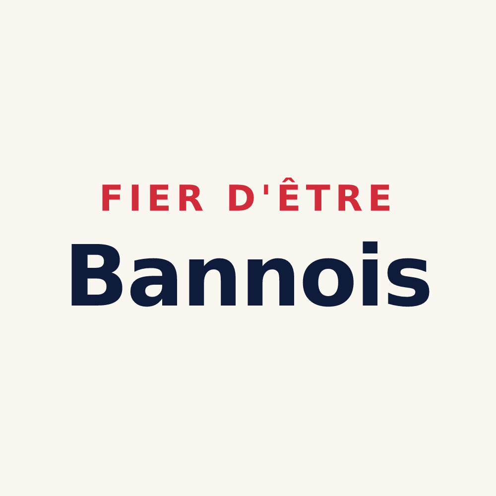 Tasse « Fier d'être Bannois » — design pour Bannes