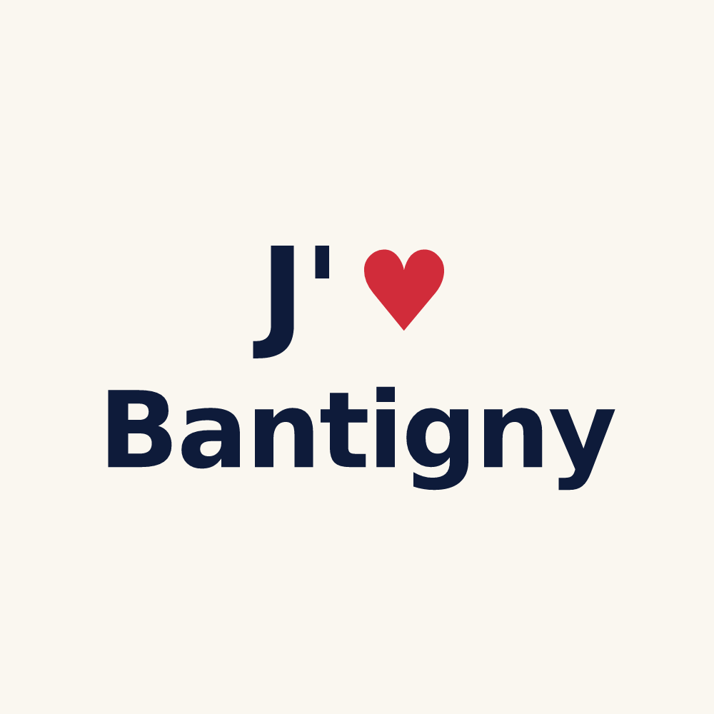 Tasse personnalisée Bantigny — design J'aime Bantigny
