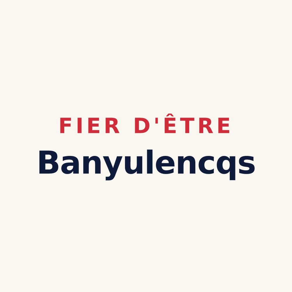 Tasse « Fier d'être Banyulencqs » — design pour Banyuls-dels-Aspres