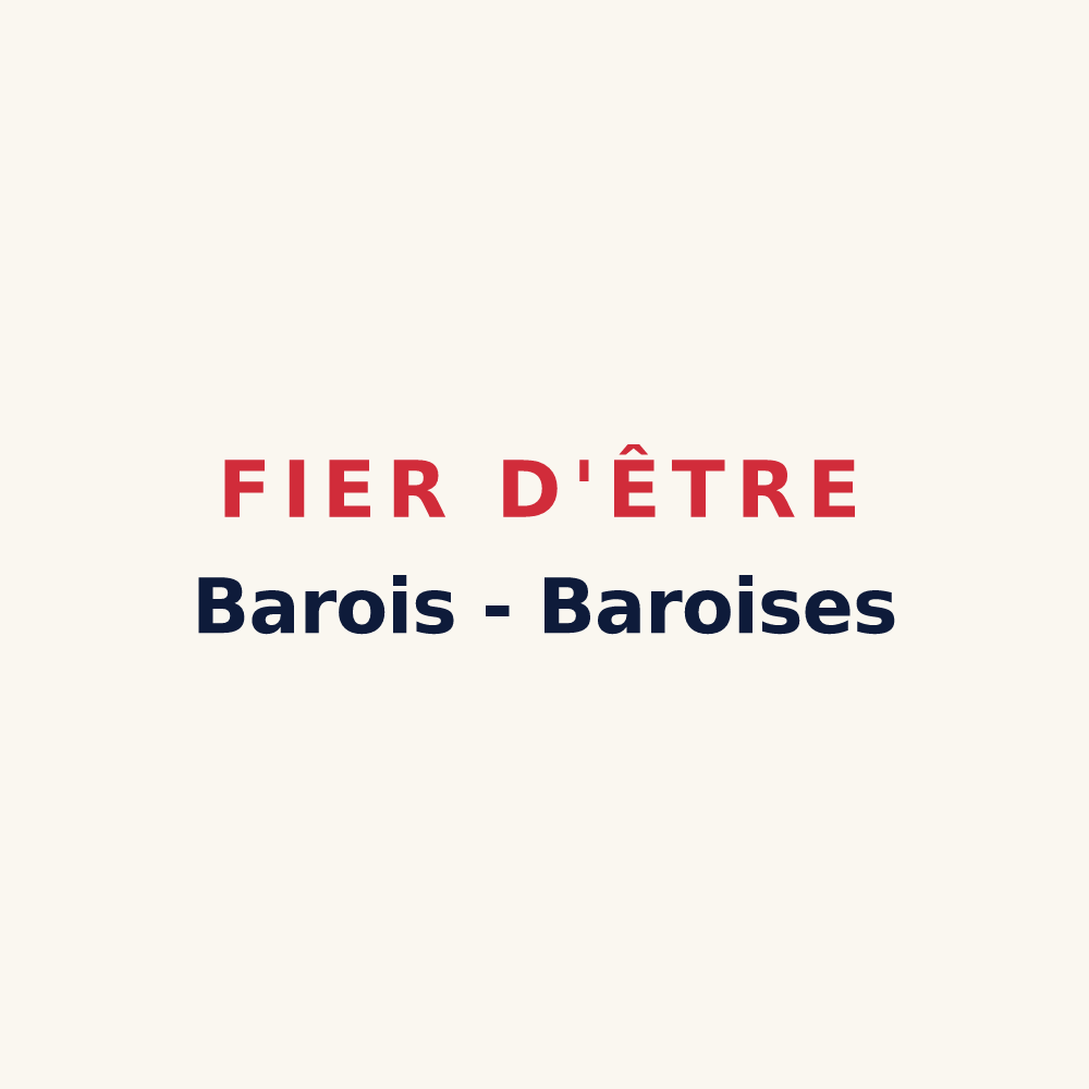 Tasse « Fier d'être Barois - Baroises » — design pour Bar