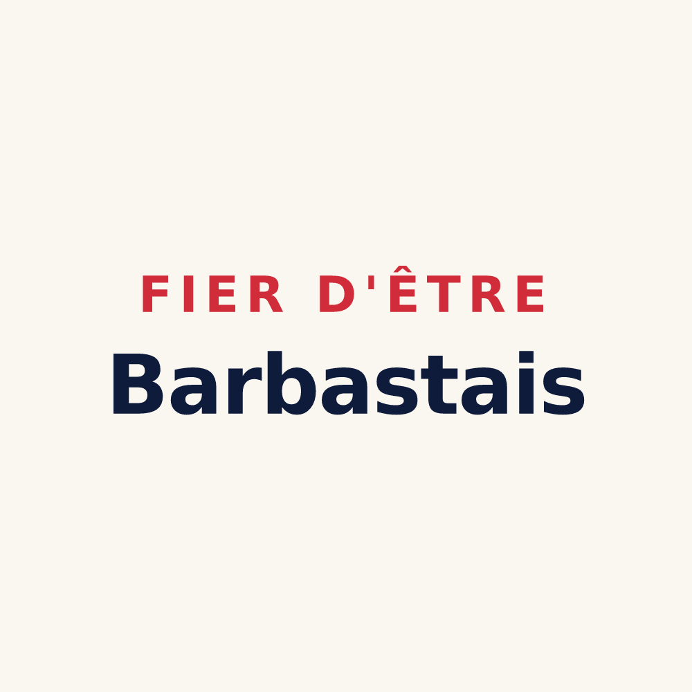 Tasse « Fier d'être Barbastais » — design pour Barbaste