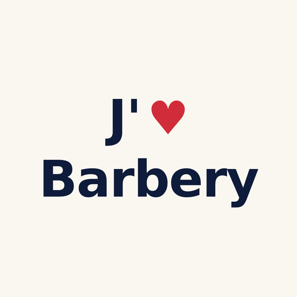 Tasse personnalisée Barbery — design J'aime Barbery