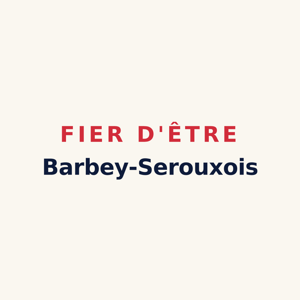Tasse « Fier d'être Barbey-Serouxois » — design pour Barbey-Seroux