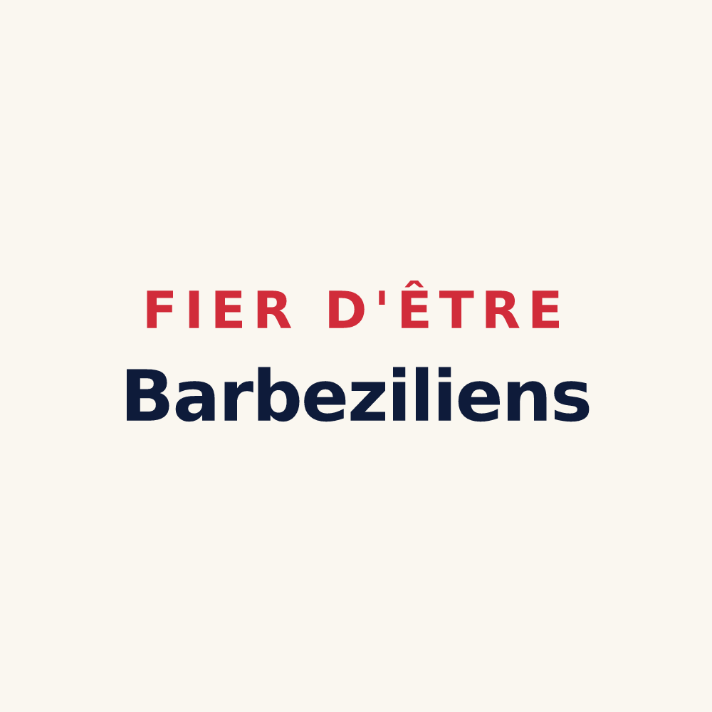 Tasse « Fier d'être Barbeziliens » — design pour Barbezieux-Saint-Hilaire