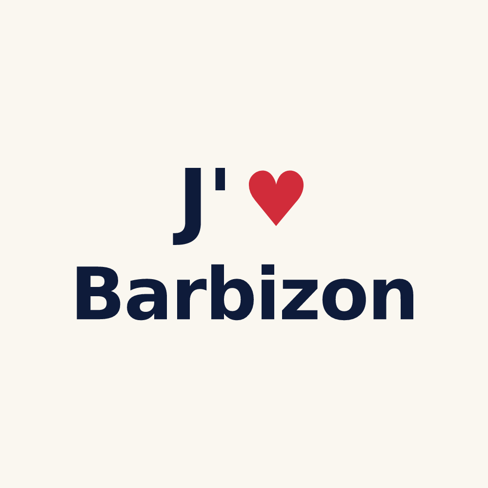 Tasse personnalisée Barbizon — design J'aime Barbizon