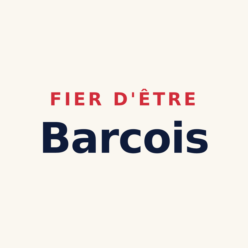 Tasse « Fier d'être Barcois » — design pour Barc