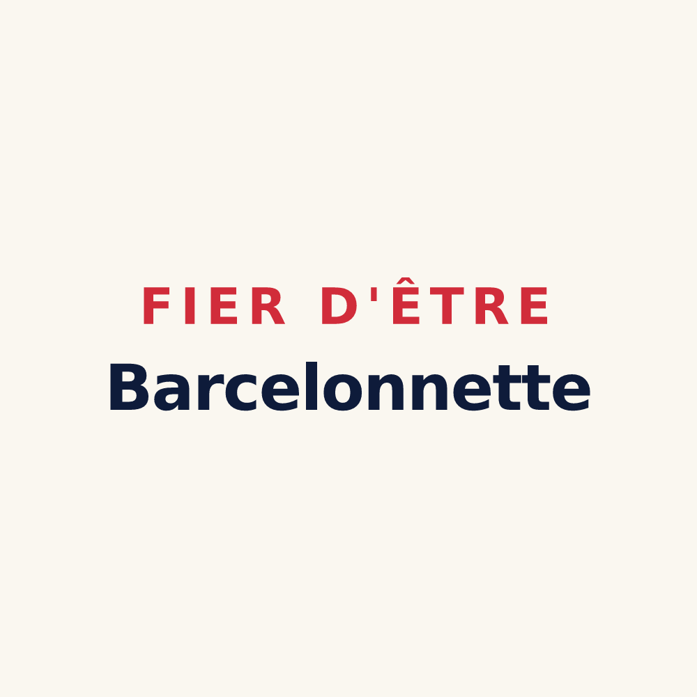 Tasse « Fier d'être Barcelonnette » — design pour Barcelonnette