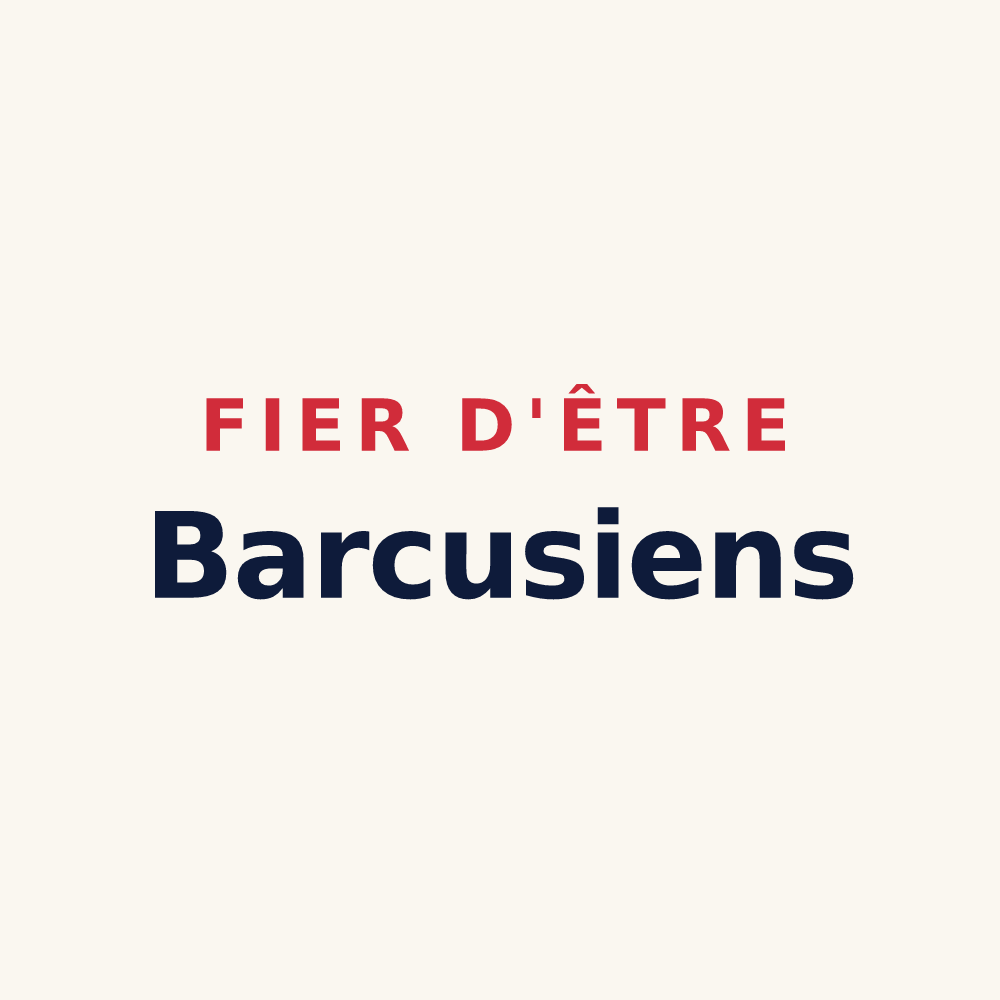 Tasse « Fier d'être Barcusiens » — design pour Barcus