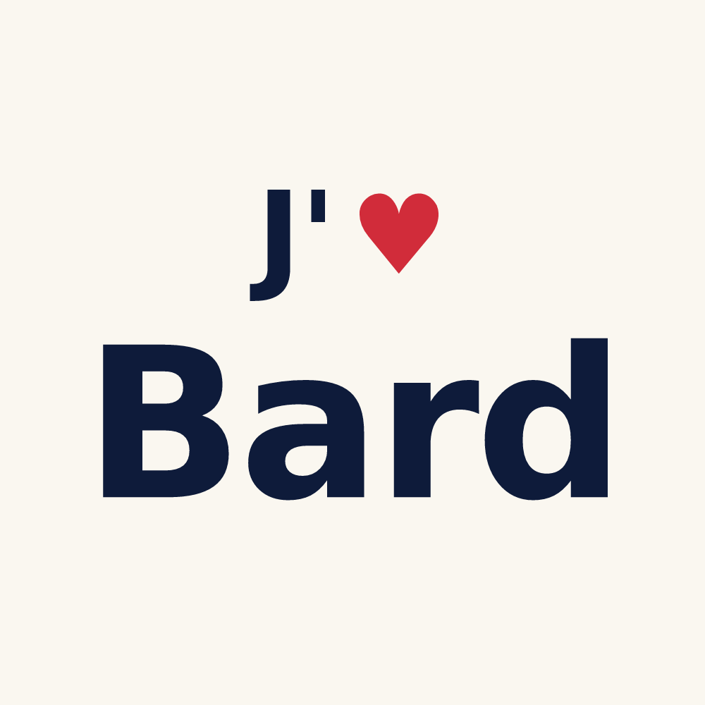 Tasse personnalisée Bard — design J'aime Bard