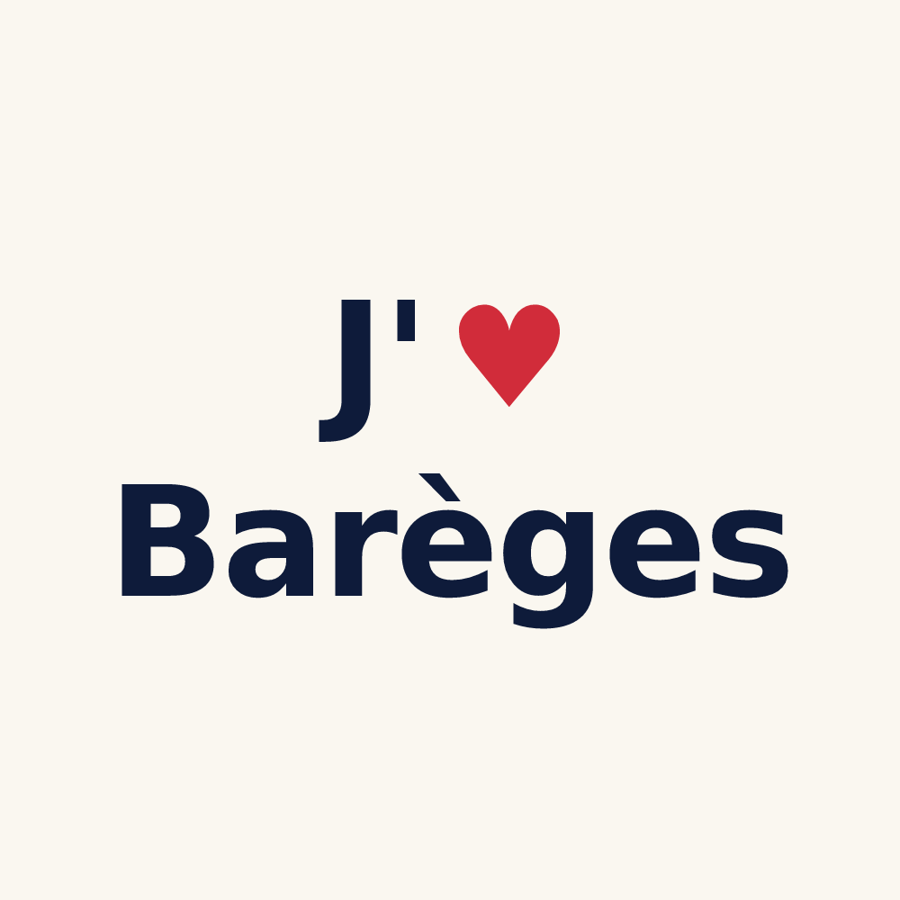 Tasse personnalisée Barèges — design J'aime Barèges
