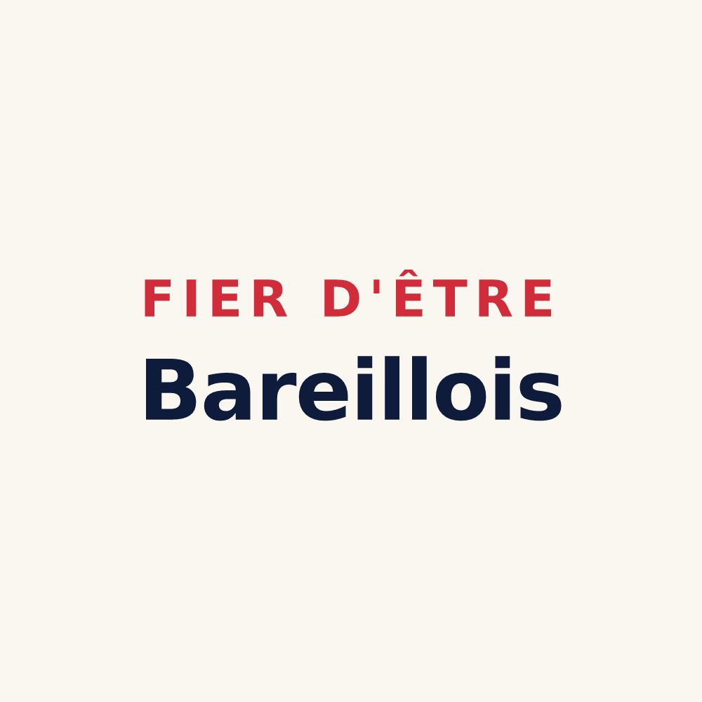 Tasse « Fier d'être Bareillois » — design pour Bareilles
