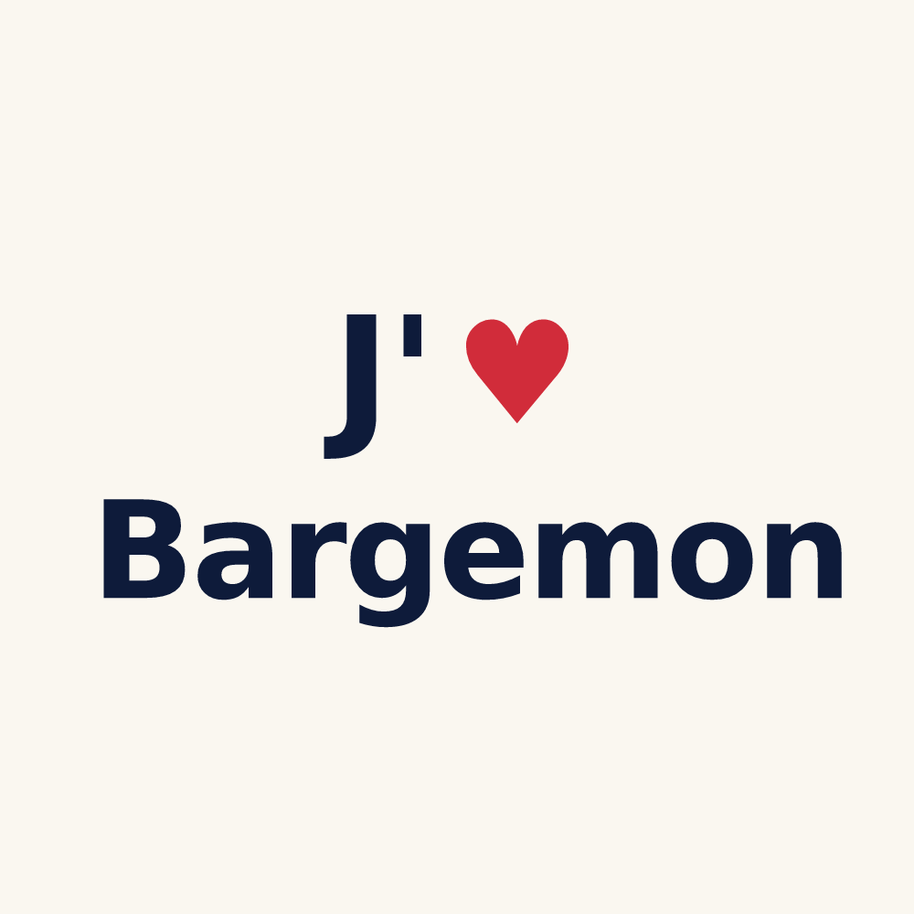 Tasse personnalisée Bargemon — design J'aime Bargemon