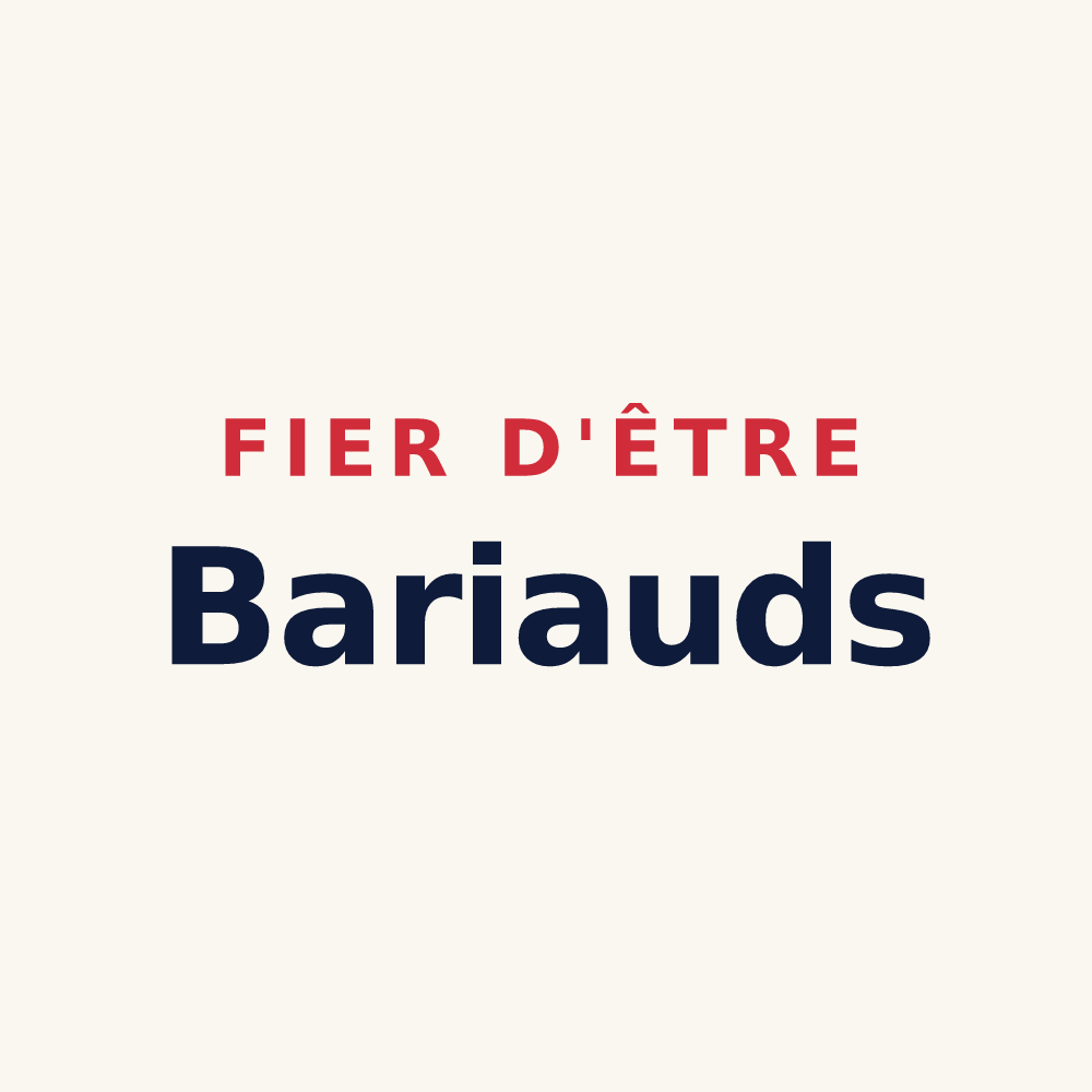 Tasse « Fier d'être Bariauds » — design pour Barie