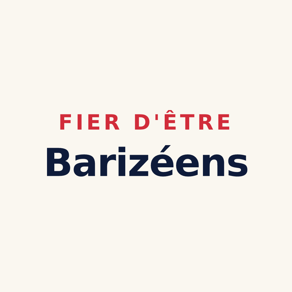 Tasse « Fier d'être Barizéens » — design pour Barizey