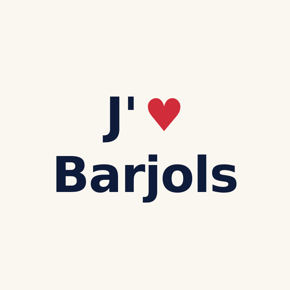 Tasse personnalisée Barjols — design J'aime Barjols