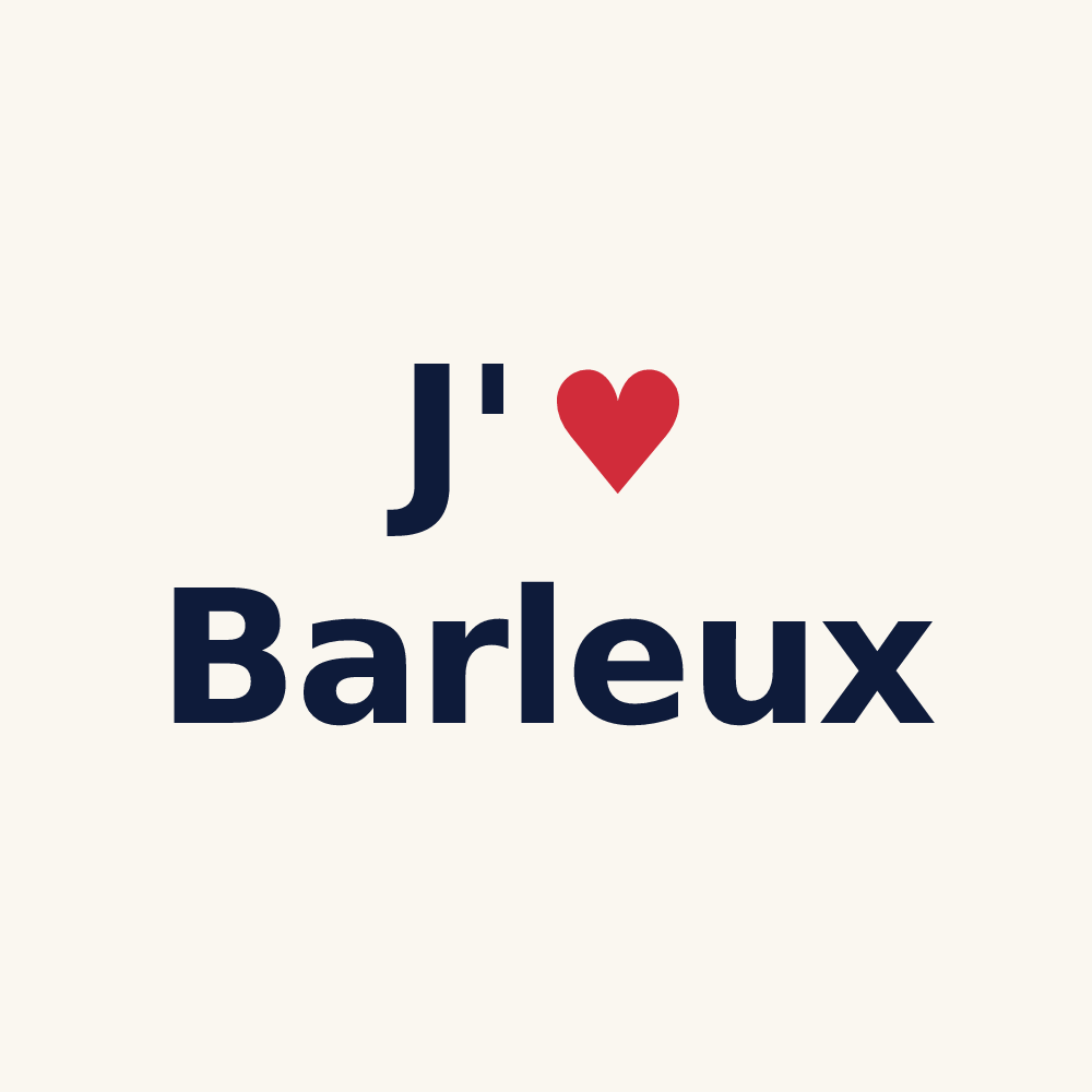 Tasse personnalisée Barleux — design J'aime Barleux