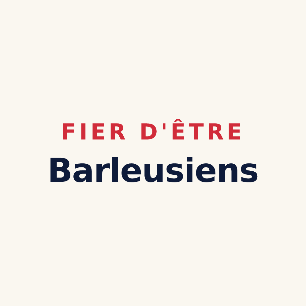 Tasse « Fier d'être Barleusiens » — design pour Barleux