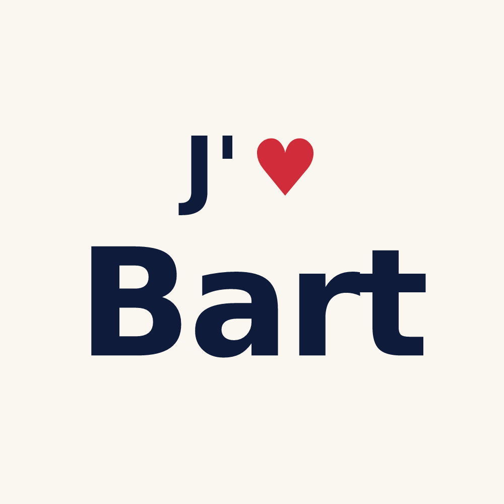 Tasse personnalisée Bart — design J'aime Bart