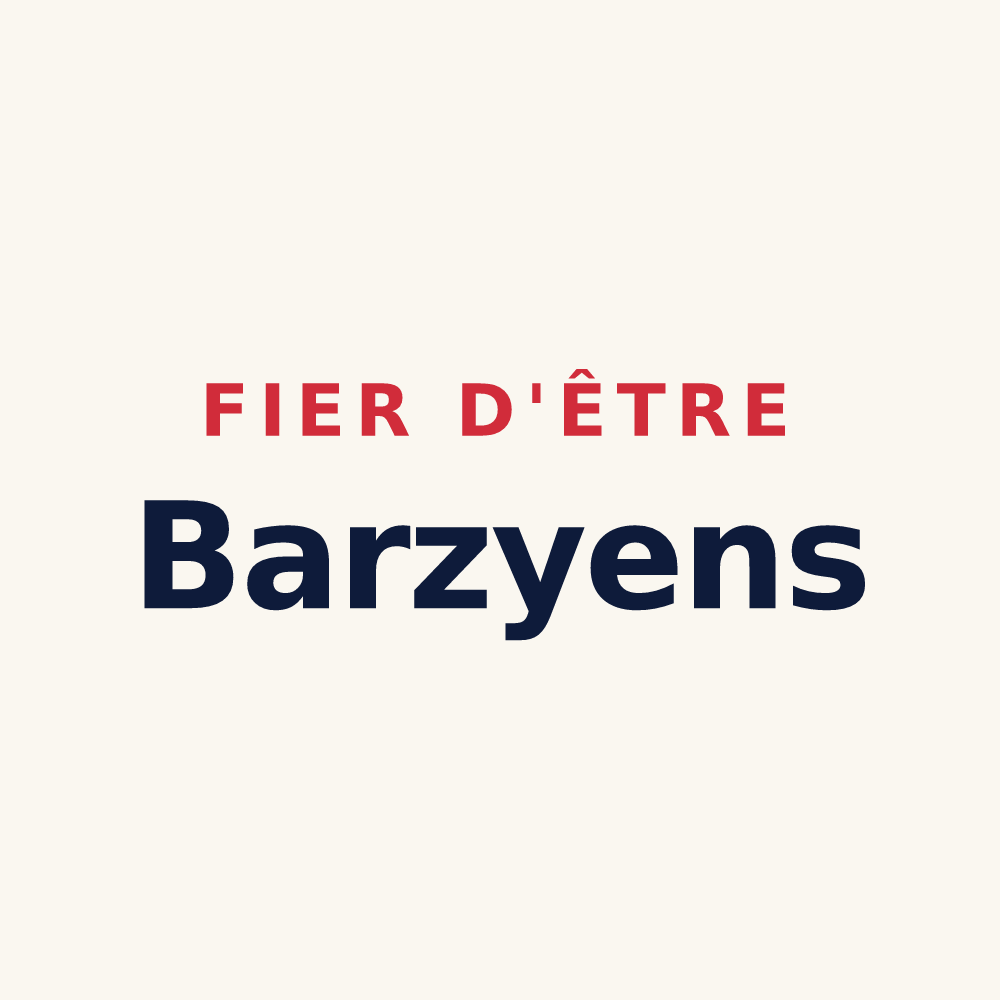 Tasse « Fier d'être Barzyens » — design pour Barzy-en-Thiérache