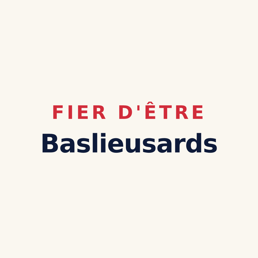 Tasse « Fier d'être Baslieusards » — design pour Bas-Lieu
