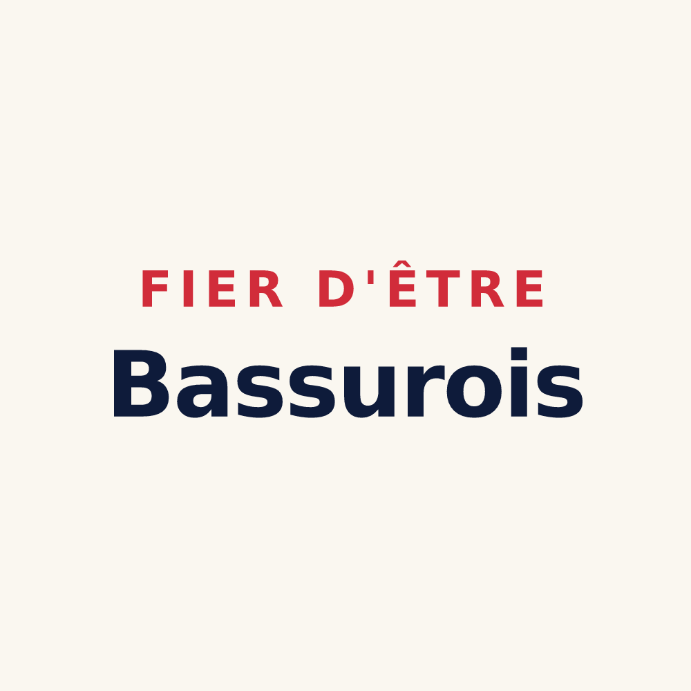 Tasse « Fier d'être Bassurois » — design pour Basse-sur-le-Rupt