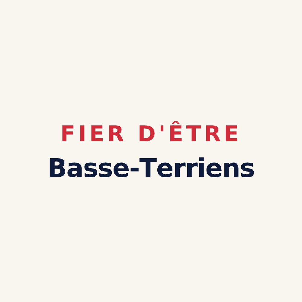 Tasse « Fier d'être Basse-Terriens » — design pour Basse-Terre