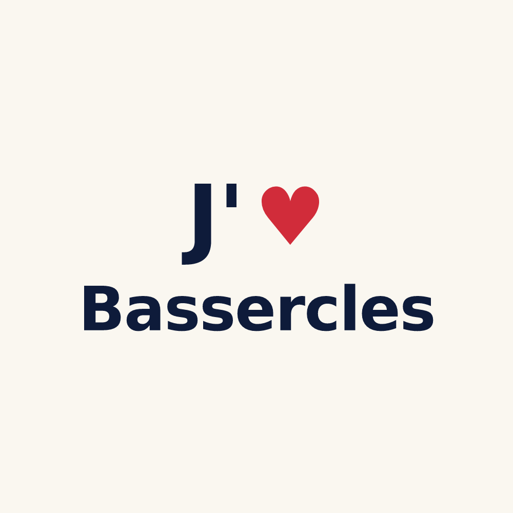 Tasse personnalisée Bassercles — design J'aime Bassercles