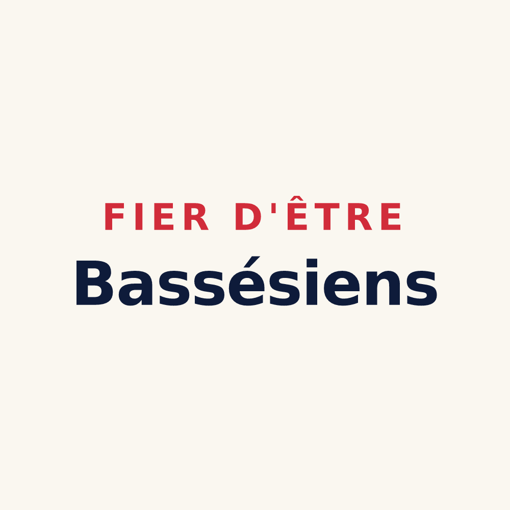 Tasse « Fier d'être Bassésiens » — design pour Basses