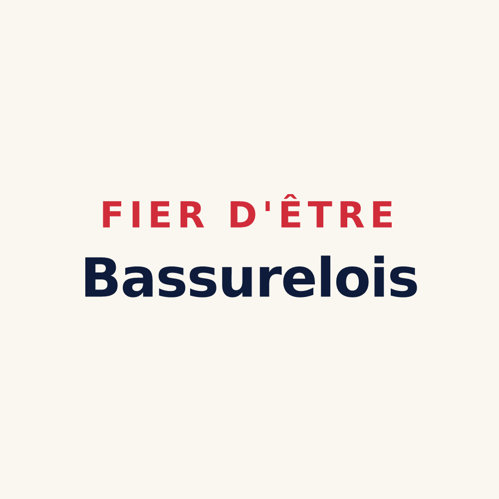 Tasse « Fier d'être Bassurelois » — design pour Bassurels