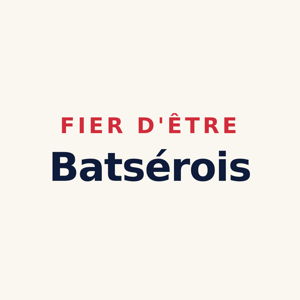 Tasse « Fier d'être Batsérois » — design pour Batsère