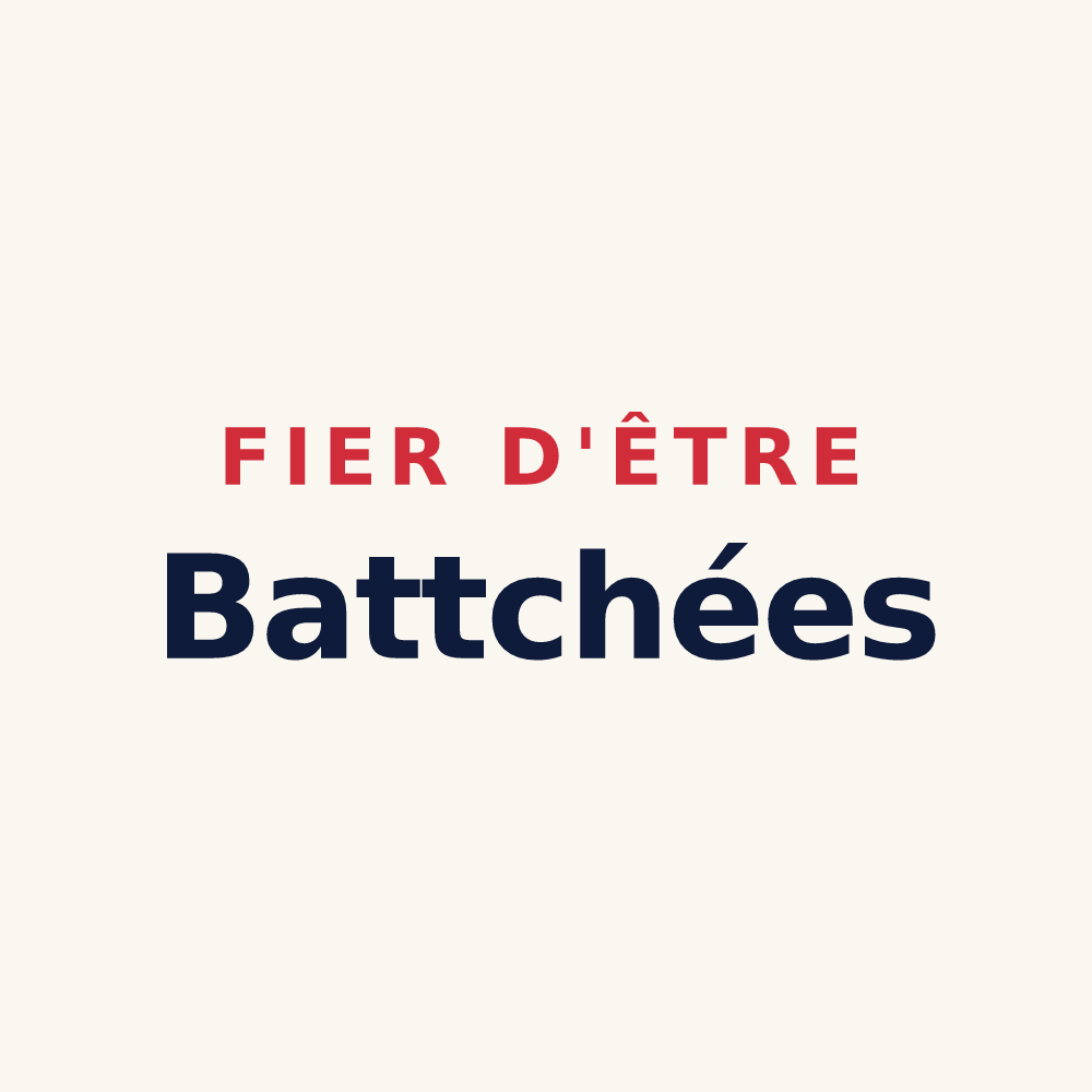 Tasse « Fier d'être Battchées » — design pour Battexey