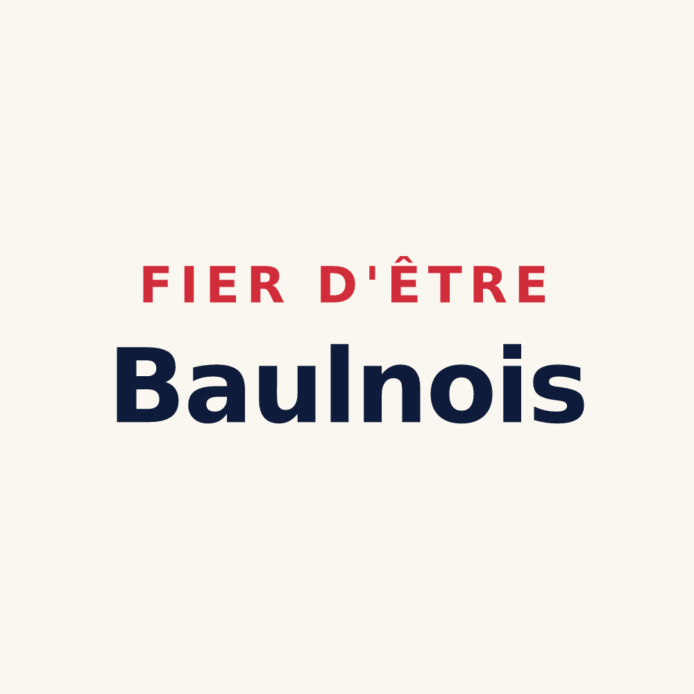 Tasse « Fier d'être Baulnois » — design pour Baulne