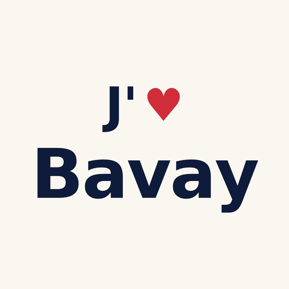 Tasse personnalisée Bavay — design J'aime Bavay