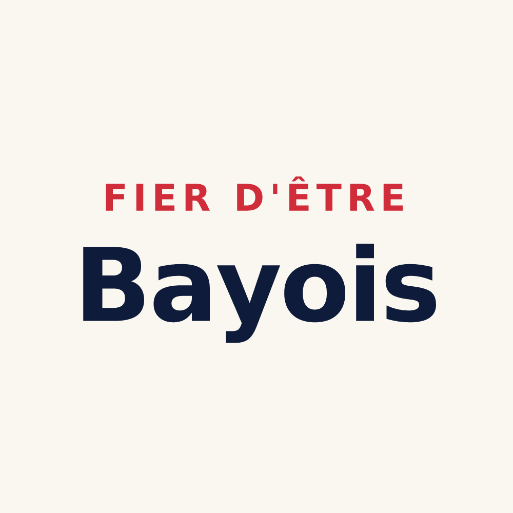Tasse « Fier d'être Bayois » — design pour Baye