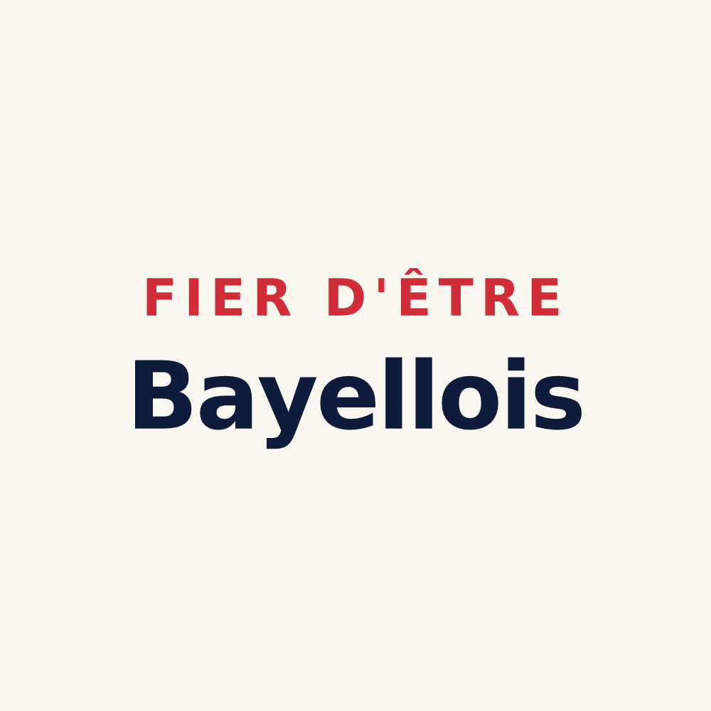 Tasse « Fier d'être Bayellois » — design pour Bayel