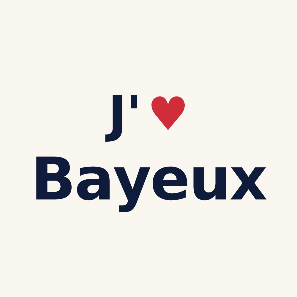 Tasse personnalisée Bayeux — design J'aime Bayeux