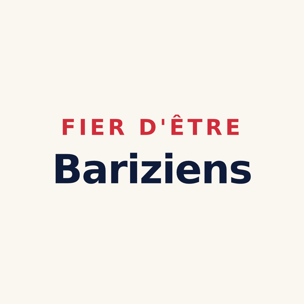 Tasse « Fier d'être Bariziens » — design pour Bazien