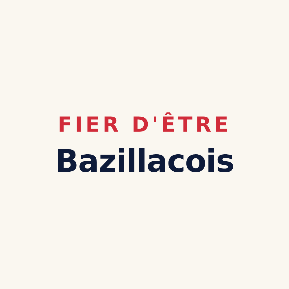 Tasse « Fier d'être Bazillacois » — design pour Bazillac