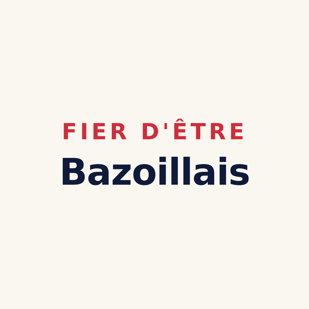 Tasse « Fier d'être Bazoillais » — design pour Bazoilles-et-Ménil