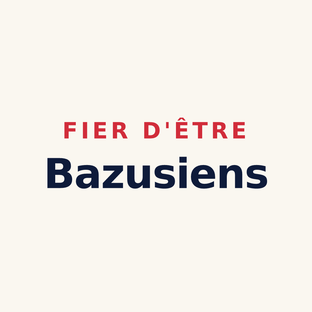 Tasse « Fier d'être Bazusiens » — design pour Bazus-Neste