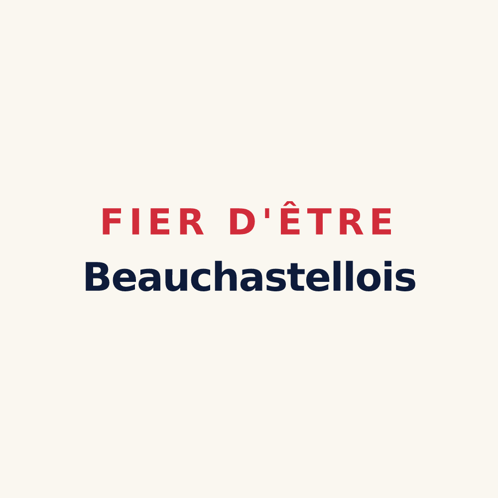 Tasse « Fier d'être Beauchastellois » — design pour Beauchastel