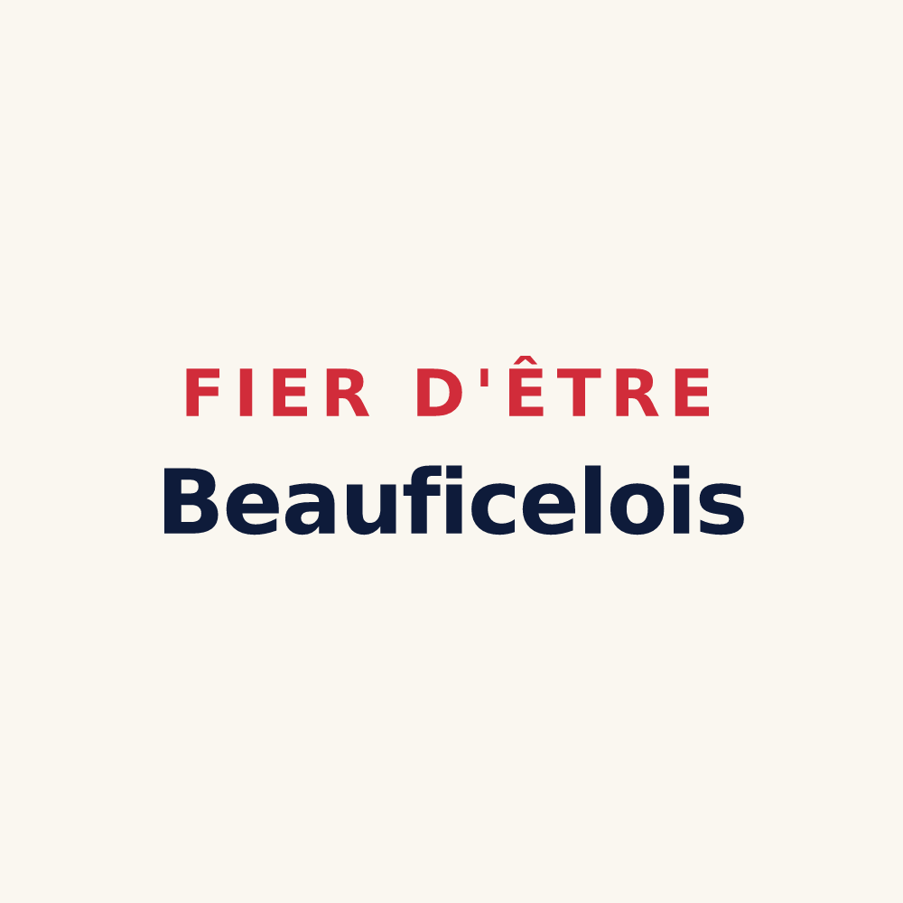 Tasse « Fier d'être Beauficelois » — design pour Beauficel